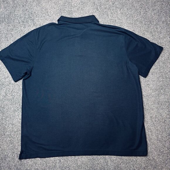 Carhartt Original Fit Navy Blue Short Sleeve Polo Shirt Pocket Mens Size XL - Picture 3 of 6